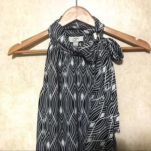 Anne Taylor | Loft | Neck Tie Top | Petite Large